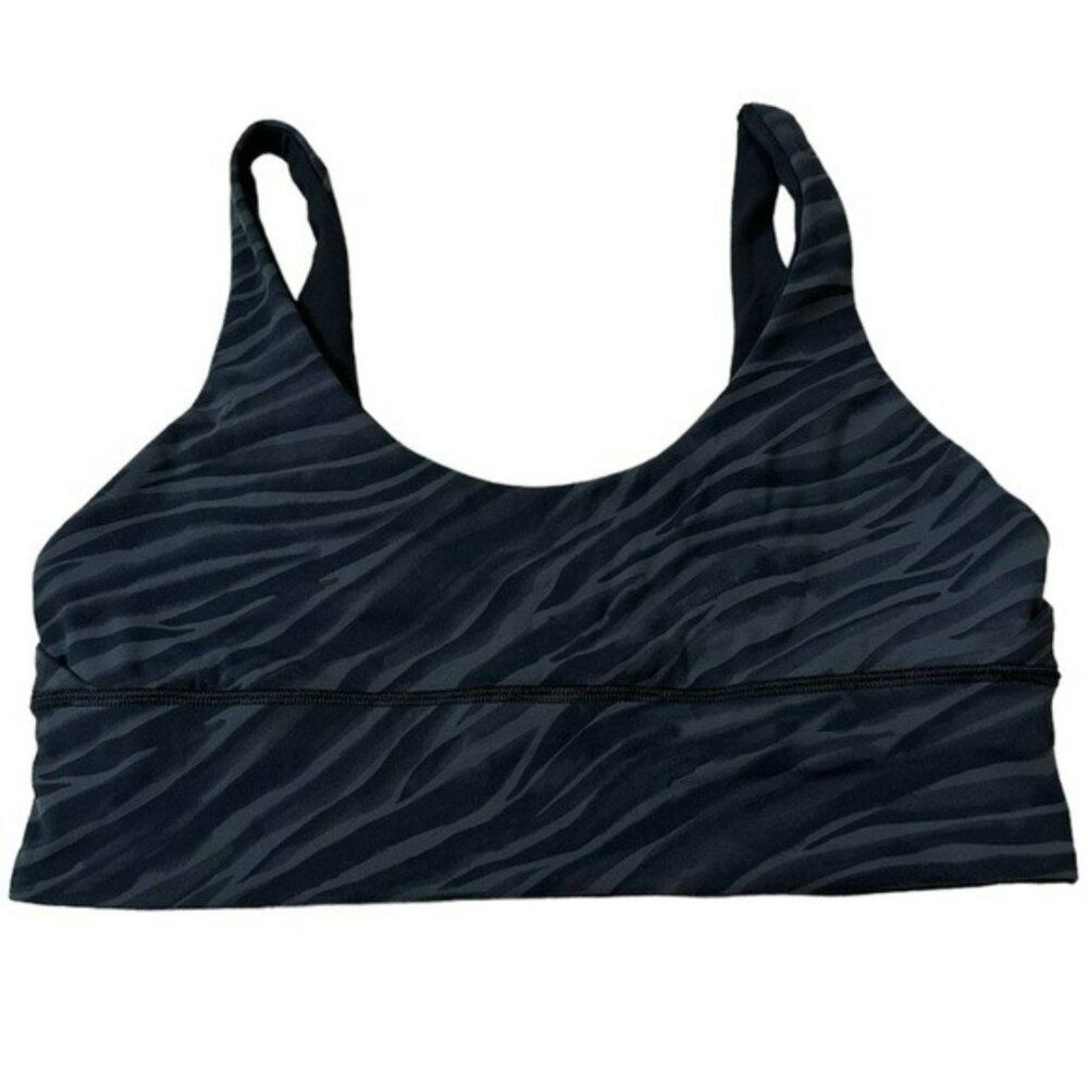 Lululemon Align Sports Bra Size 10 Black Reversible